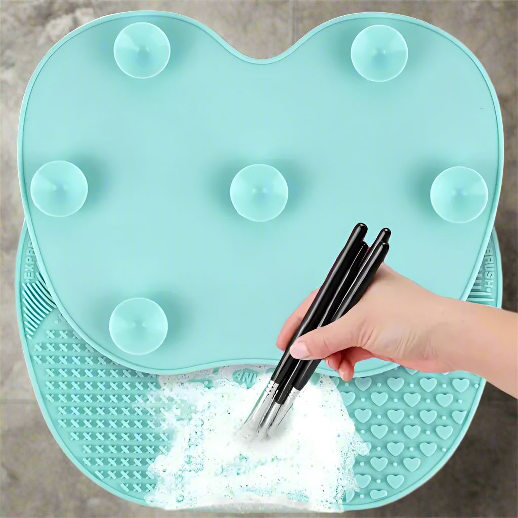 Nettoyant pour pinceau maquillage - MakeupBrushCleaner™ - Vert - Beauté Éclair