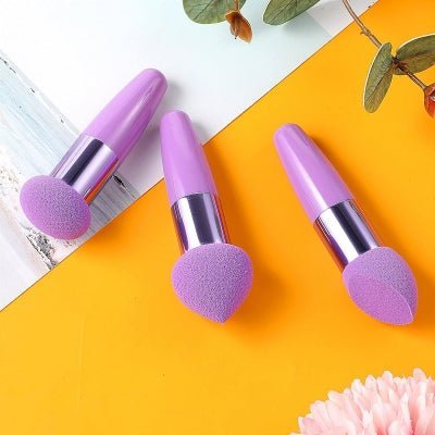 Pinceau Maquillage - PowderCosmeticBrushes™ - Mauve - Beauté Éclair