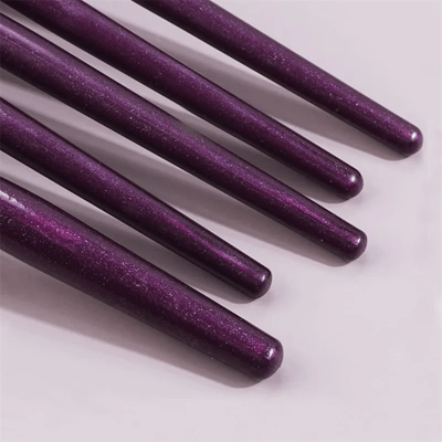 Pinceaux Maquillage - ProBrushSet™ - Violet - Beauté Éclair
