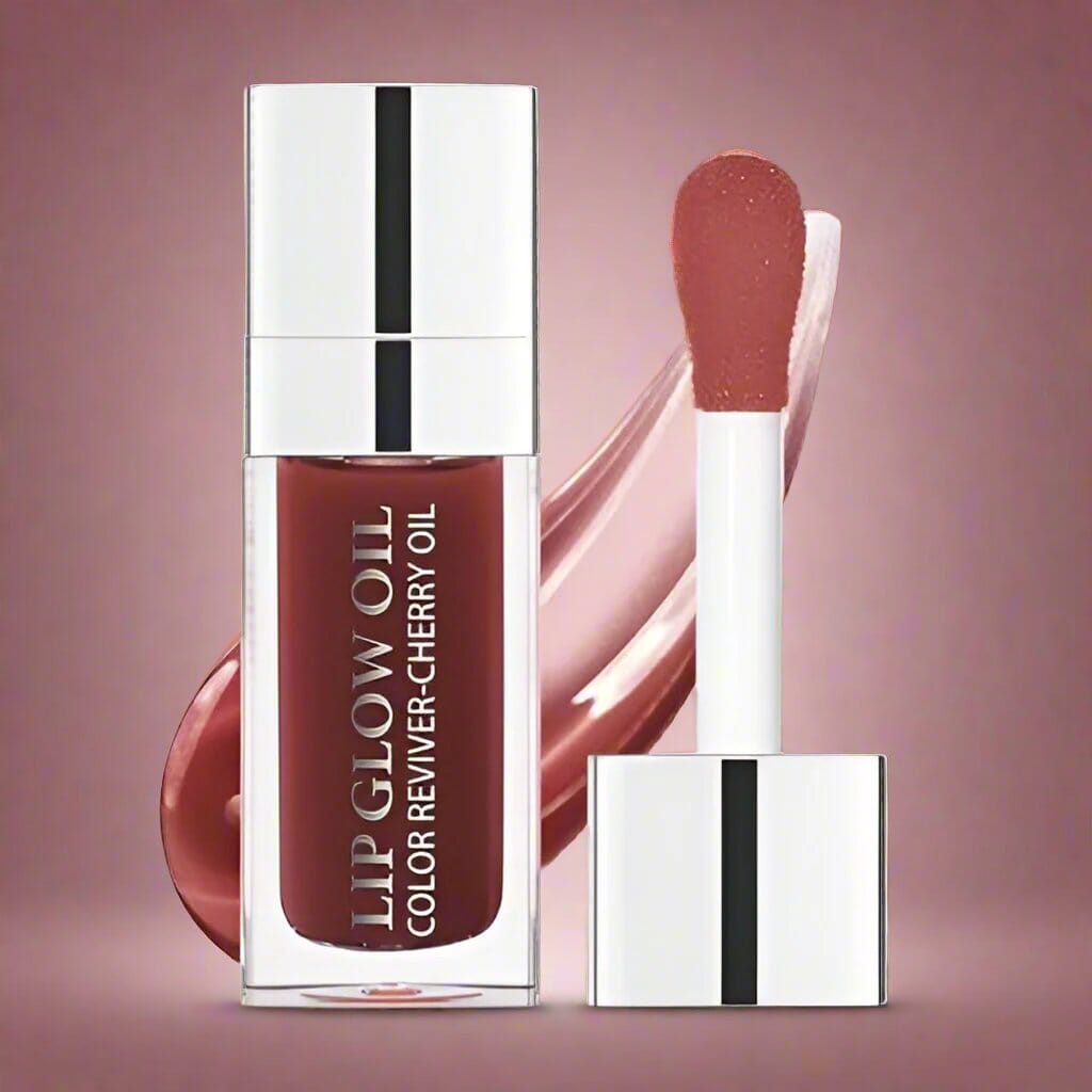 Huile pour Lèvres - CherryGloss™ - Acajou - Beauté Éclair