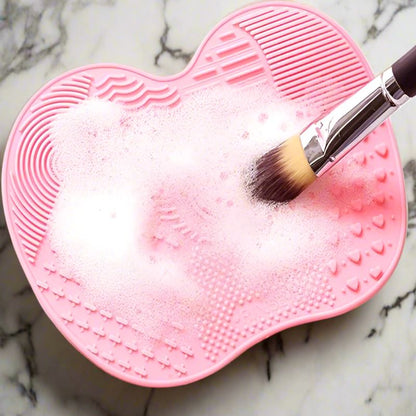 Nettoyant pour pinceau maquillage - MakeupBrushCleaner™ - Rose - Beauté Éclair