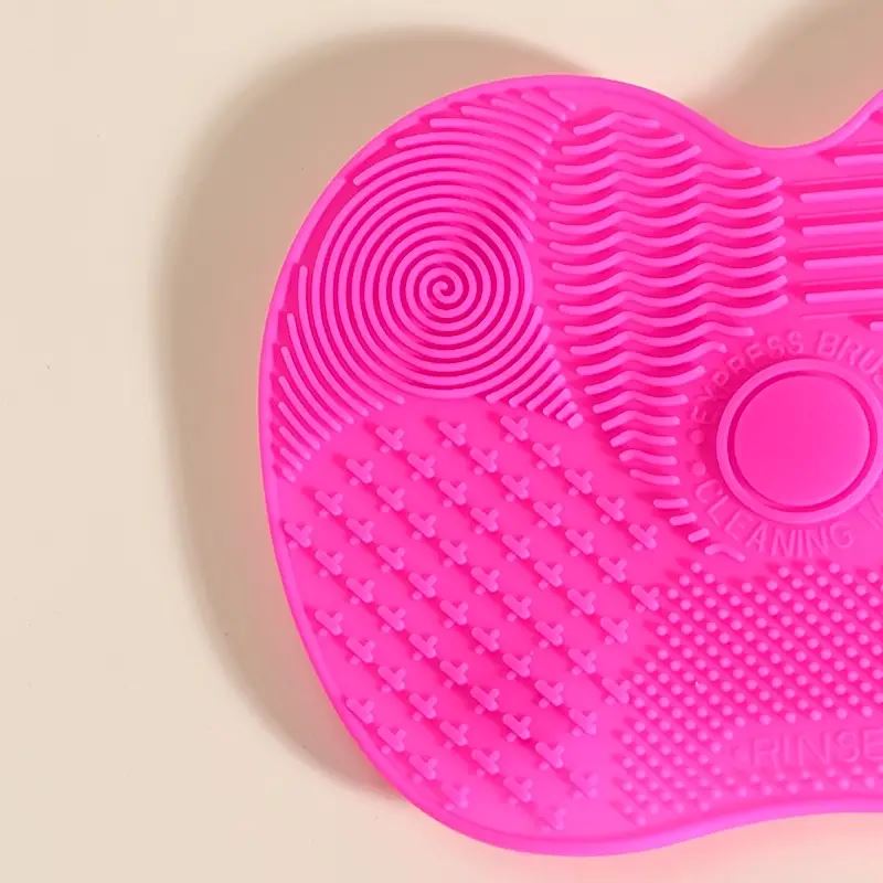 Nettoyant pour pinceau maquillage - MakeupBrushCleaner™ - Rose Foncé - Beauté Éclair