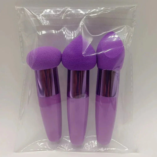 Pinceau Maquillage - PowderCosmeticBrushes™ - Mauve - Beauté Éclair