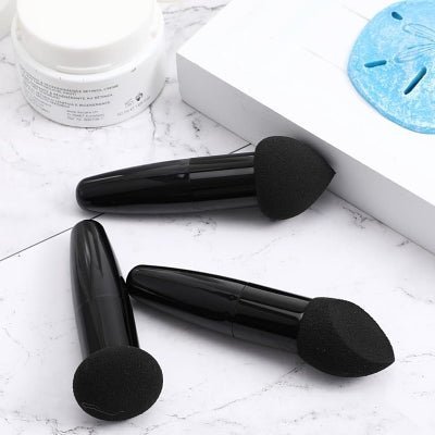 Pinceau Maquillage - PowderCosmeticBrushes™ - Noir - Beauté Éclair