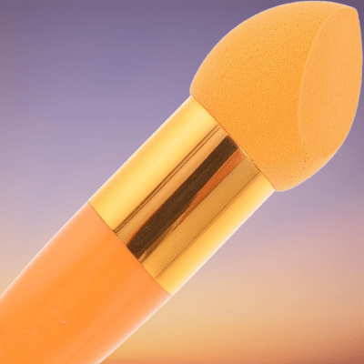 Pinceau Maquillage - PowderCosmeticBrushes™ - Orange - Beauté Éclair