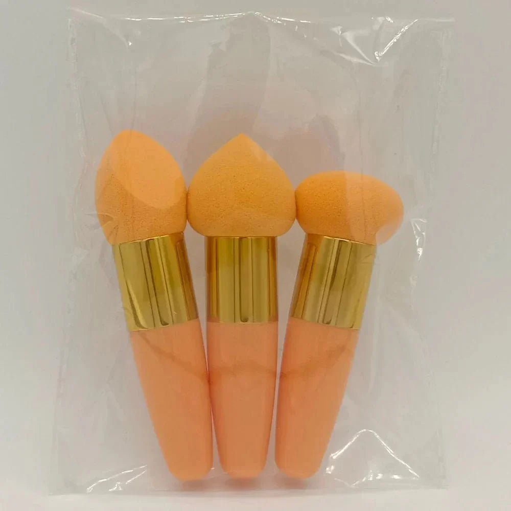 Pinceau Maquillage - PowderCosmeticBrushes™ - Orange - Beauté Éclair
