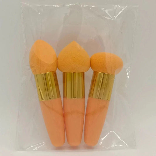 Pinceau Maquillage - PowderCosmeticBrushes™ - Orange - Beauté Éclair