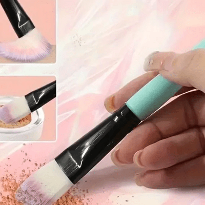 Pinceaux Maquillage - ProBrushSet™ - Vert - Beauté Éclair